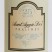 Anniversary tube label close-up